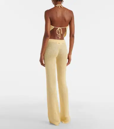 Bananhot Liz sequined flared pants | Thumbnail 5