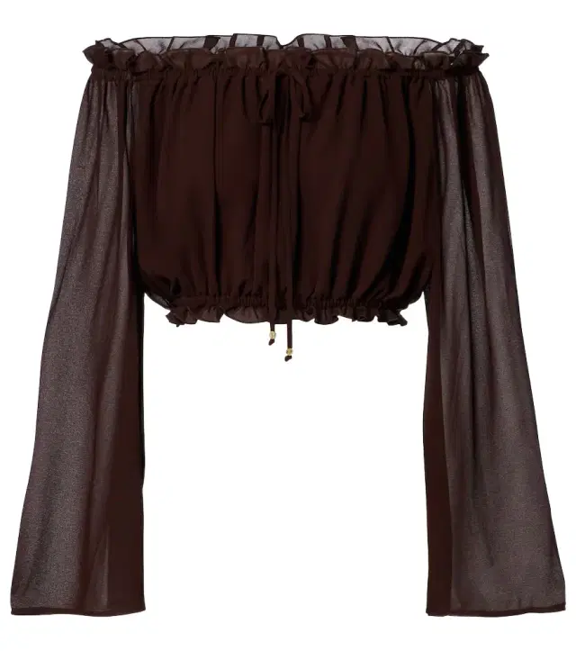 Ora off-shoulder crop top