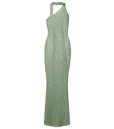 Bananhot Aretha sequined one-shoulder maxi dress | Thumbnail 1