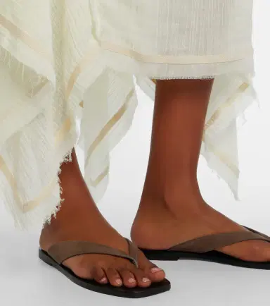 A Emery A. Emery Kinto suede thong sandals | Thumbnail 6