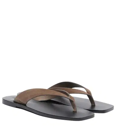 A Emery A. Emery Kinto suede thong sandals | Thumbnail 1