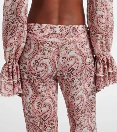 Bananhot Bowie paisley flared pants | Thumbnail 4