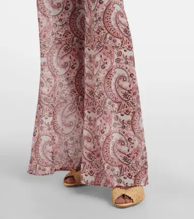 Bananhot Bowie paisley flared pants | Thumbnail 6