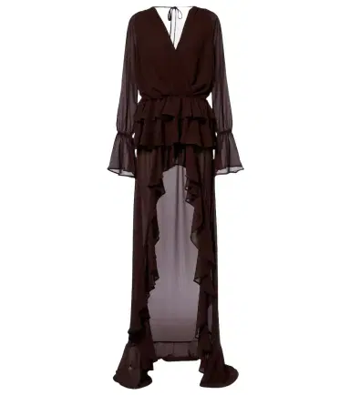 Bananhot Giselle asymmetric tiered maxi dress | Thumbnail 1 Bananhot Giselle asymmetric tiered maxi dress | Thumbnail 1