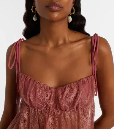 Bananhot Kendall lace crop top | Thumbnail 2 Bananhot Kendall lace crop top | Thumbnail 2