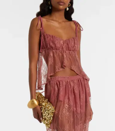 Bananhot Kendall lace crop top | Thumbnail 5 Bananhot Kendall lace crop top | Thumbnail 5
