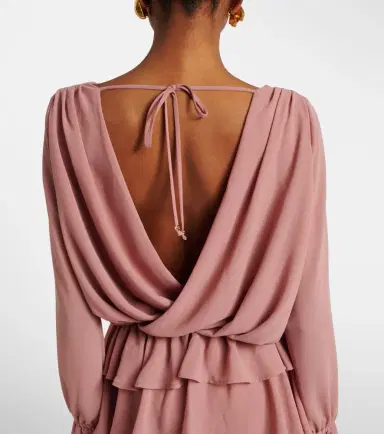 Bananhot Giselle asymmetric tiered maxi dress | Thumbnail 7 Bananhot Giselle asymmetric tiered maxi dress | Thumbnail 7