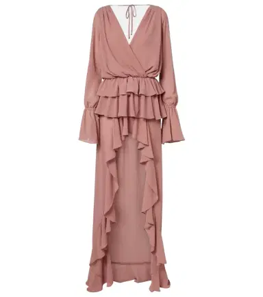 Bananhot Giselle asymmetric tiered maxi dress | Thumbnail 1 Bananhot Giselle asymmetric tiered maxi dress | Thumbnail 1