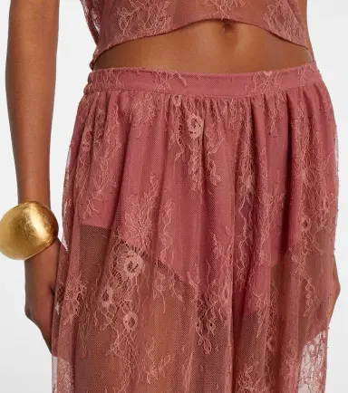 Bananhot Kendall sheer lace balloon pants | Thumbnail 2