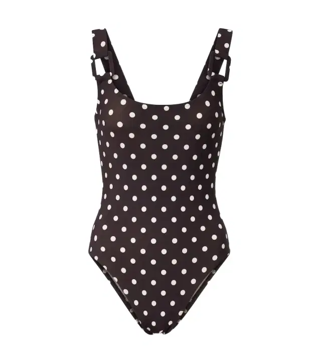 Polka-dot swimsuit