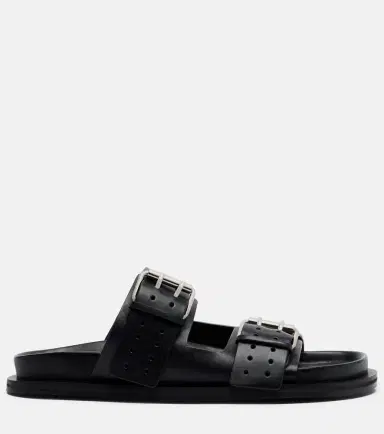 A Emery A. Emery Leon leather slides | Thumbnail 4