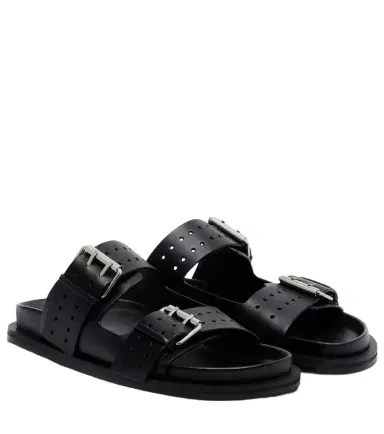 A Emery A. Emery Leon leather slides | Thumbnail 1