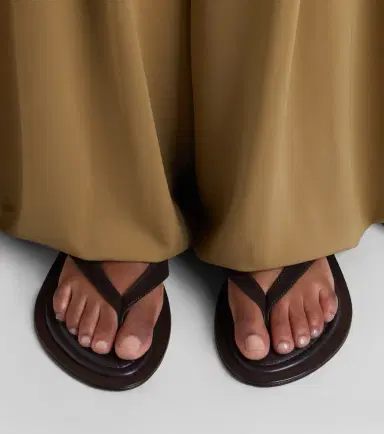 A Emery A. Emery Viola suede thong sandals | Thumbnail 6