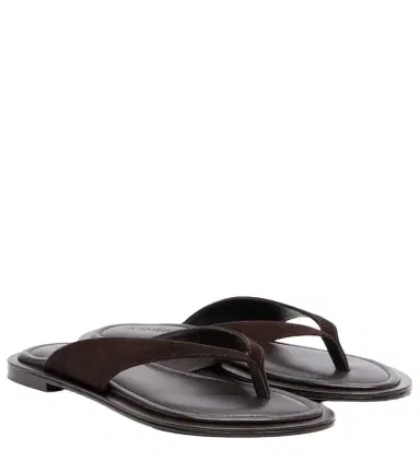 A Emery A. Emery Viola suede thong sandals | Thumbnail 1