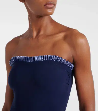 Karla Colletto Bandeau swimsuit | Thumbnail 4