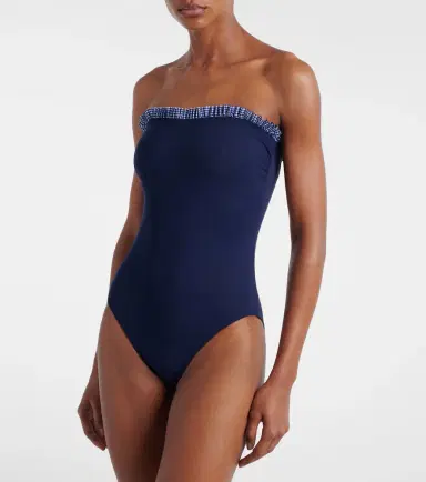 Karla Colletto Bandeau swimsuit | Thumbnail 5