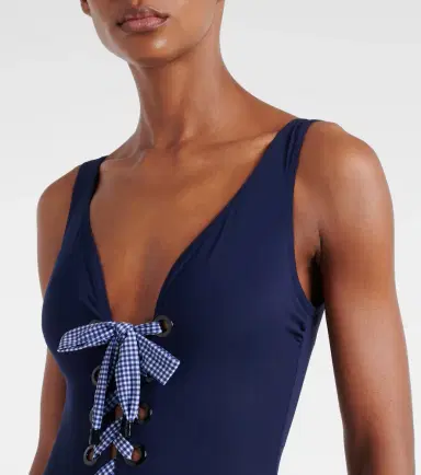 Karla Colletto Bow-detail swimsuit | Thumbnail 5