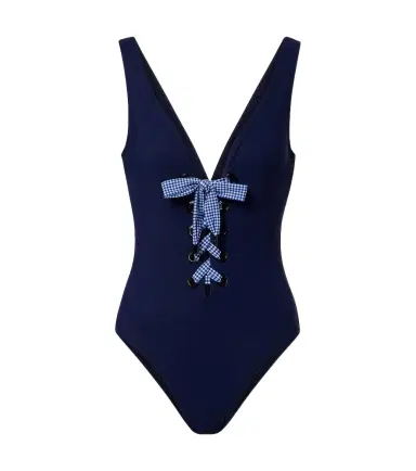 Karla Colletto Bow-detail swimsuit | Thumbnail 1