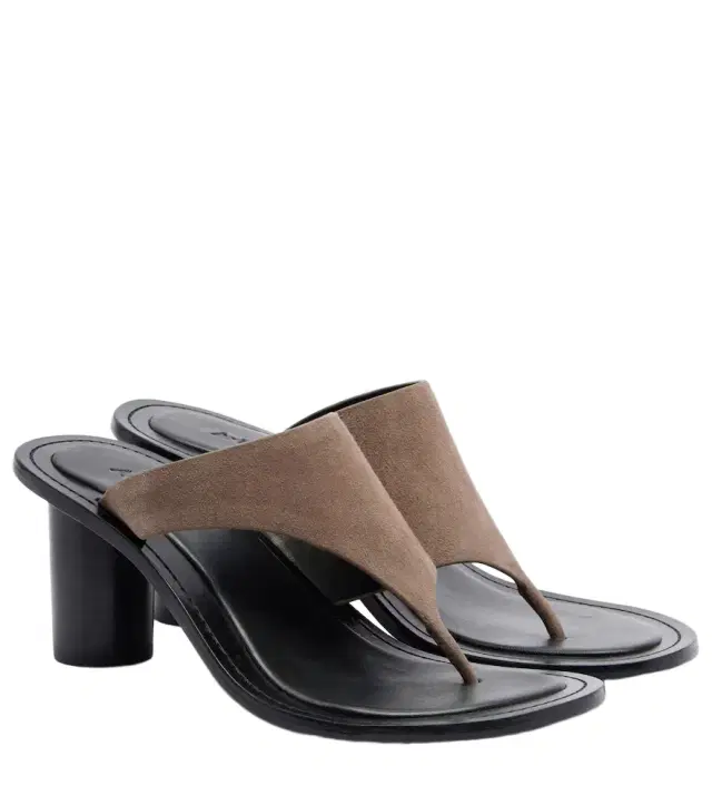 A.Emery A. Emery Hardie suede thong sandals