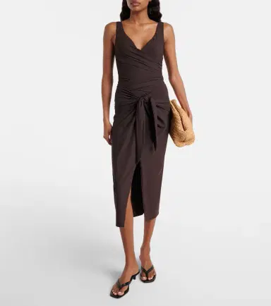 Karla Colletto Basics beach cover-up | Thumbnail 3