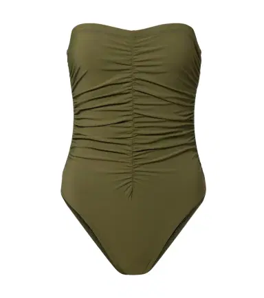 Karla Colletto Basics gathered swimsuit | Thumbnail 1