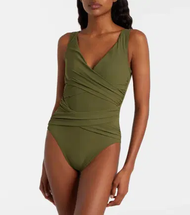 Karla Colletto Draped swimsuit | Thumbnail 3