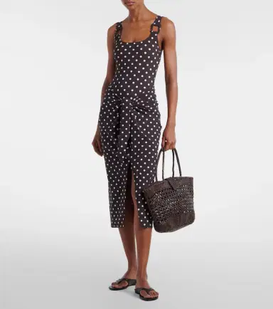 Karla Colletto Polka-dot beach cover-up | Thumbnail 5