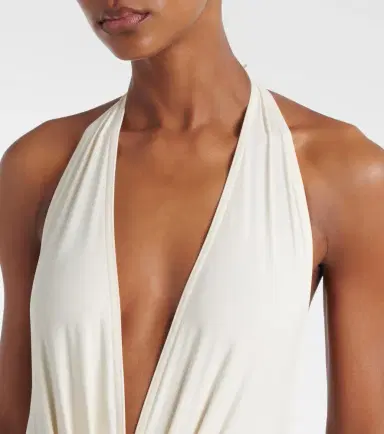 Karla Colletto Rosetta halterneck swimsuit | Thumbnail 4
