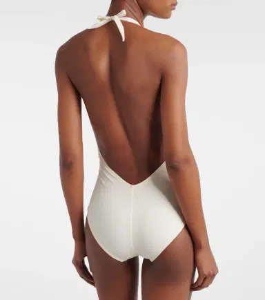 Karla Colletto Rosetta halterneck swimsuit | Thumbnail 5