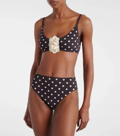 Karla Colletto Polka-dot bikini bottoms | Thumbnail 4