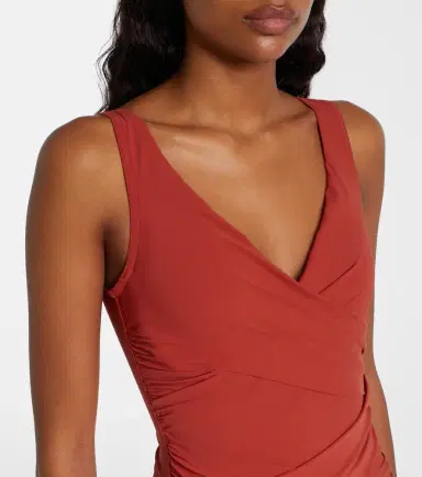 Karla Colletto Draped swimsuit | Thumbnail 2