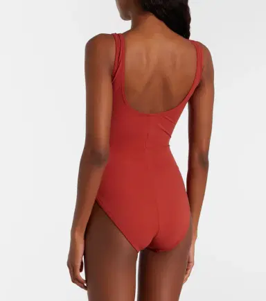 Karla Colletto Draped swimsuit | Thumbnail 4
