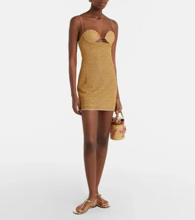 Oséree Oséree Lumière minidress | Thumbnail 5