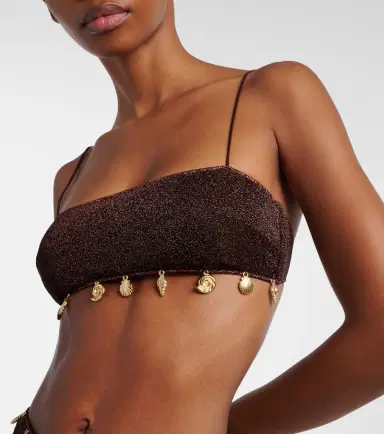 Oseree Oséree Lumière embellished bikini | Thumbnail 2