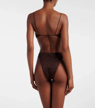 Oseree Oséree Lumière embellished bikini | Thumbnail 4