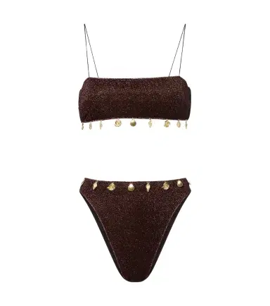 Oseree Oséree Lumière embellished bikini | Thumbnail 1