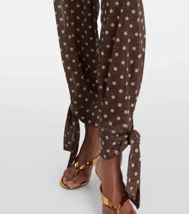 Oséree Oséree Lumière polka-dot tapered pants | Thumbnail 3