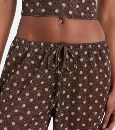 Oséree Oséree Lumière polka-dot tapered pants | Thumbnail 4