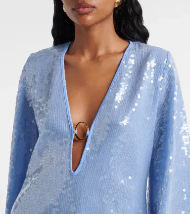 Oseree Oséree Sequined beach dress | Thumbnail 3