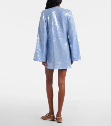 Oseree Oséree Sequined beach dress | Thumbnail 4