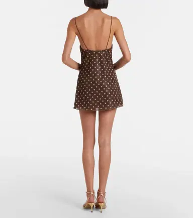 Oséree Oséree Lumière polka-dot minidress | Thumbnail 2 Oséree Oséree Lumière polka-dot minidress | Thumbnail 2