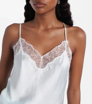 Poupette St Barth Zely lace-trimmed camisole | Thumbnail 4