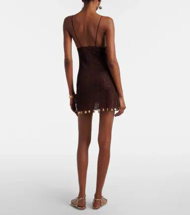 Oséree Oséree Lumière cutout minidress | Thumbnail 3