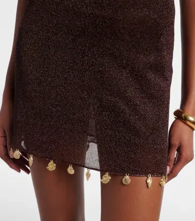 Oséree Oséree Lumière cutout minidress | Thumbnail 5