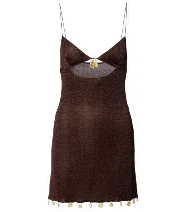 Oséree Oséree Lumière cutout minidress | Thumbnail 1