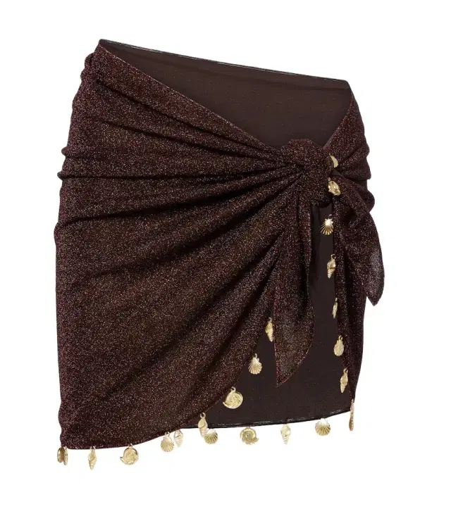 Oseree Oséree Lumière embellished beach cover-up