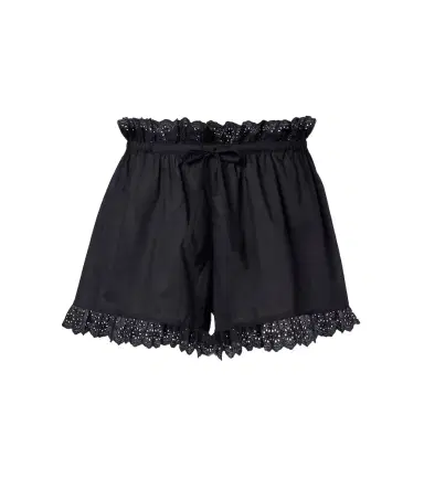 Poupette St Barth Cory broderie anglaise cotton poplin shorts | Thumbnail 1