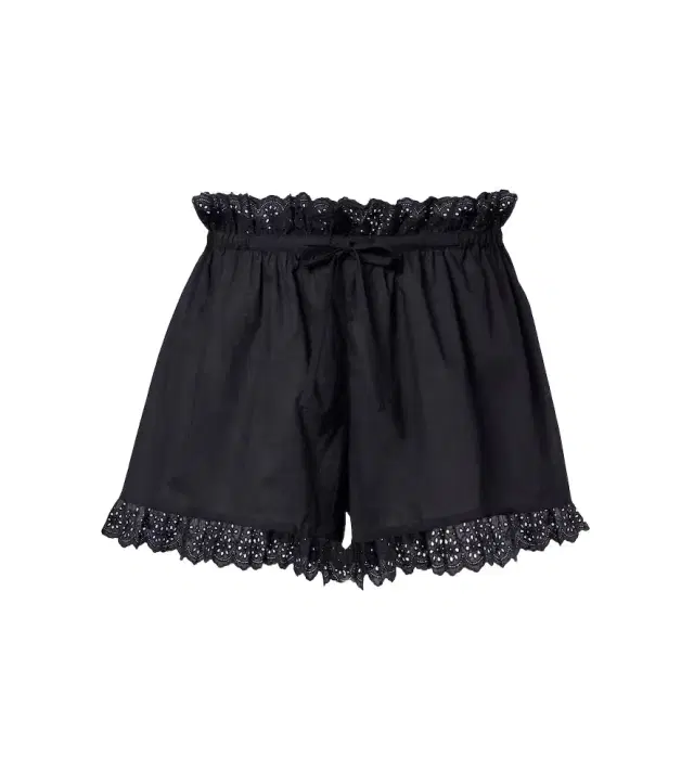 Cory broderie anglaise cotton poplin shorts