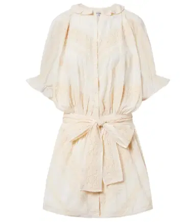 JULIET DUNN Embroidered cotton shirt dress | Thumbnail 1 JULIET DUNN Embroidered cotton shirt dress | Thumbnail 1