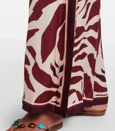 Poupette St Barth Clea animal-print palazzo pants | Thumbnail 3